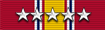 Professional Development Ribbon with Five Silver Stars