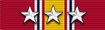 Professional Development Ribbon with Three Silver Stars