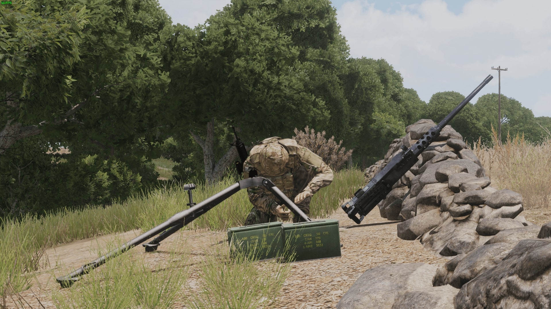 Assistant Machinegunner, Heavy