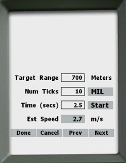 The ATragMX Target Speed Estimation Tool
